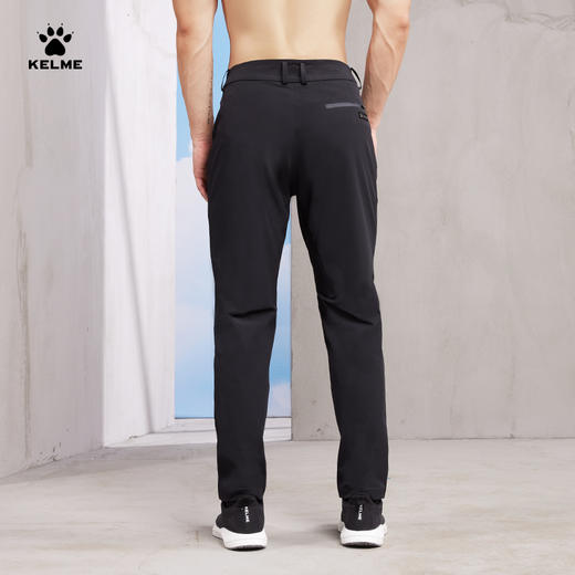 【亚洲杯同款】KELME/卡尔美足球秋季运动长裤男梭织训练裤休闲直筒裤拉链口袋 商品图1
