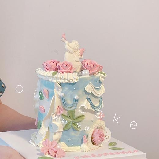 天使的花园加高艺术蛋糕（必须提前预定/收货时间需要在下午3点后） 商品图0