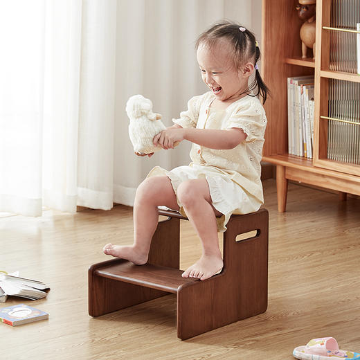 初心| 实木儿童踏脚凳 商品图2