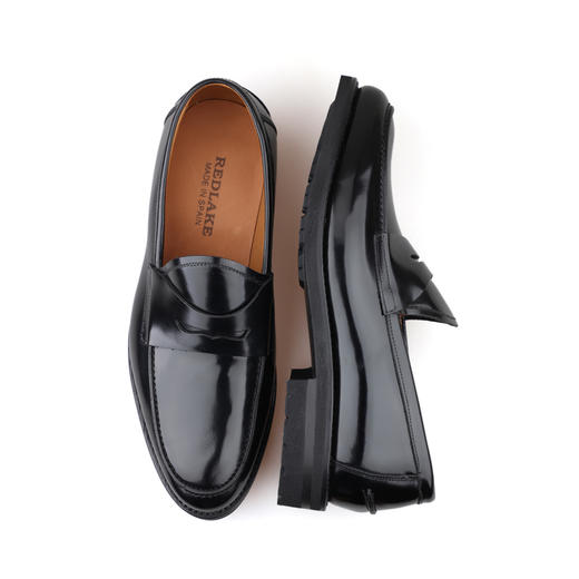 断码特价40码&44码——西班牙原产手工制作高品质男士乐福鞋丘吉尔CHURCHILL黑色（超轻舒适款） 商品图7