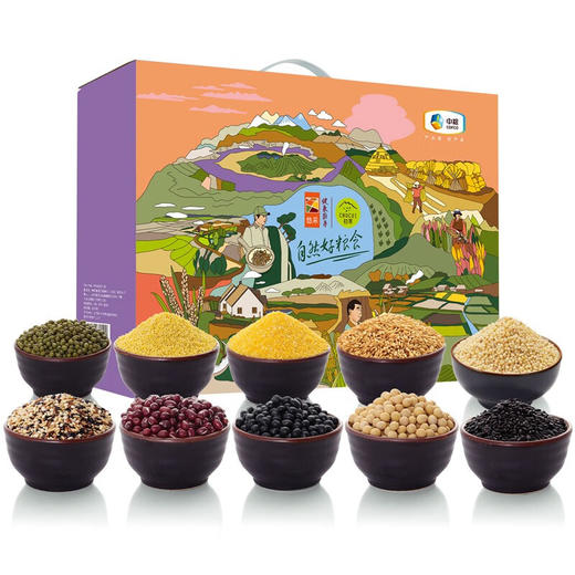 中粮初萃杂粮礼盒4000g（新老包装随机发） 商品图1