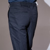 callisto藏青聚酯纤维混纺休闲裤 SOCPW012NA 商品缩略图4