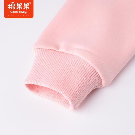 商场同款棉果果冬季女童保暖舒适柔软亲肤甜美加绒圆领套头卫衣M422180422611 商品图5