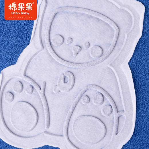 商场同款棉果果冬季男童浮雕小熊时尚保暖加绒圆领套头卫衣M412180222710 商品图3