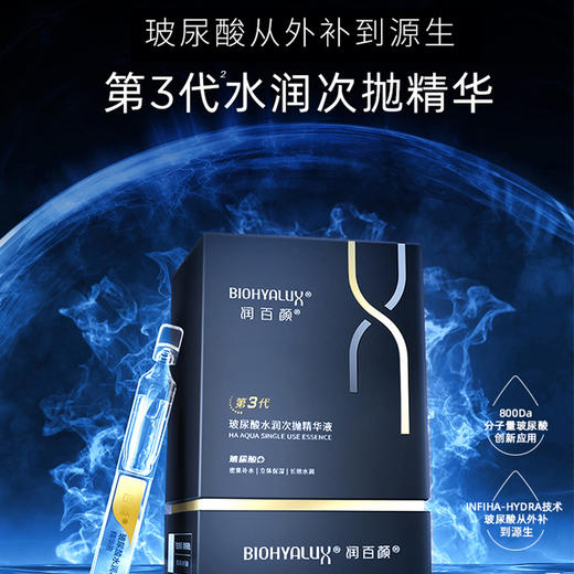 第3代玻尿酸水润次抛精华液1.5mL*30支 商品图1