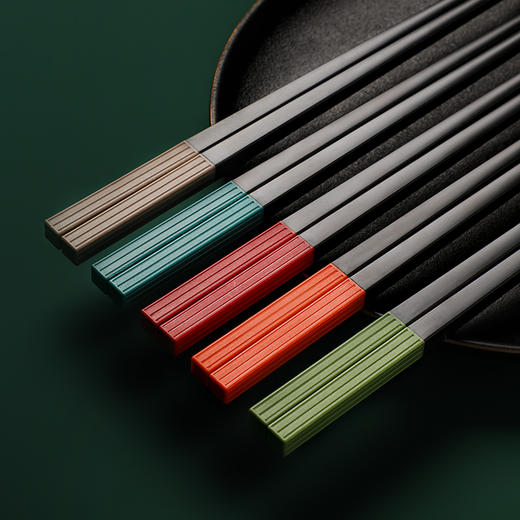 神田 | 绣渤意多彩合金筷子套装（10双装） 商品图0