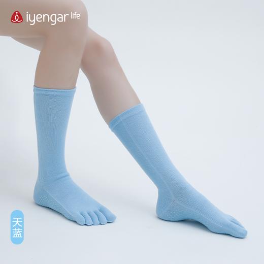 F1043 五趾中长瑜伽袜子 商品图3