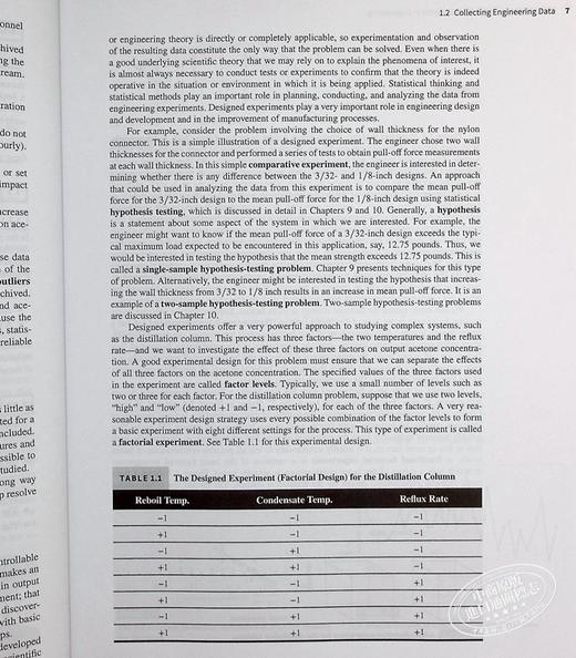 工程师应用统计与概率 Applied Statistics And Probability For Engineers 英文原版  商品图8
