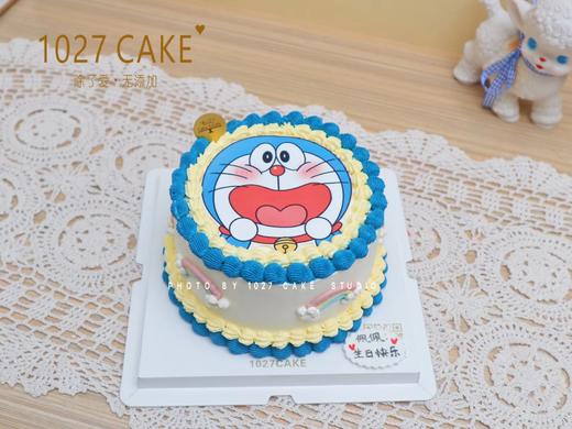1027CAKE| 蓝色系 哆啦A梦主题 商品图0
