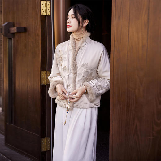 中式复古国风外套短款上衣百搭外套FL-A9049 商品图2