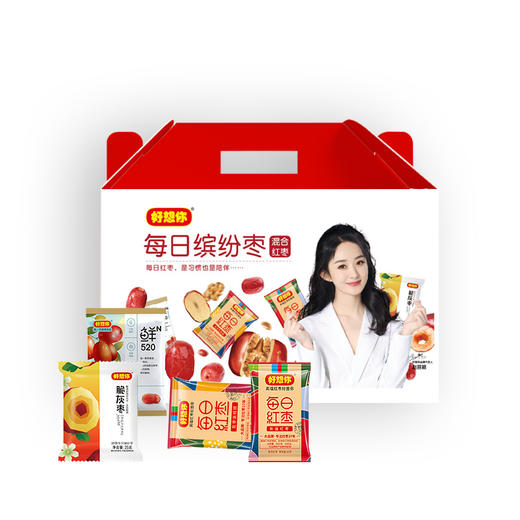 【优质枣礼盒】好想你 每日缤纷枣礼盒 795g 商品图0
