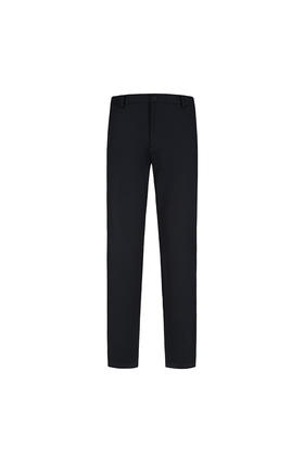 callisto藏青粘纤混纺休闲裤 FOCPW090NA