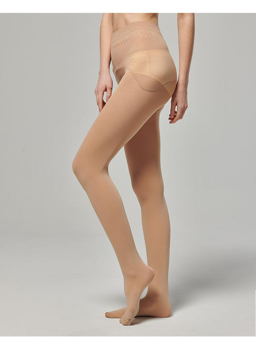 100D一字防爆裆舒适型连裤袜弹力丝袜32155 商品图2