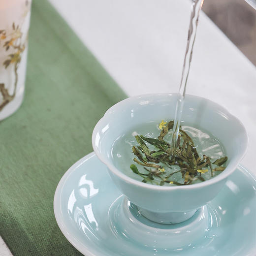 杭州特产桂花雨前龙井桂花红茶·醉西湖 商品图5