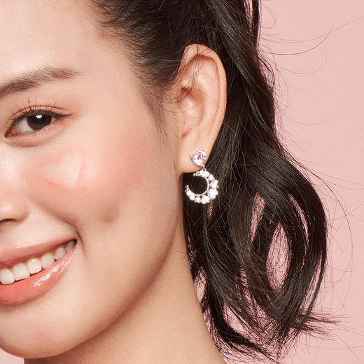 Fanci范琦【幻梦心月系列】幻梦心月耳环女925银月亮小众耳饰 商品图3