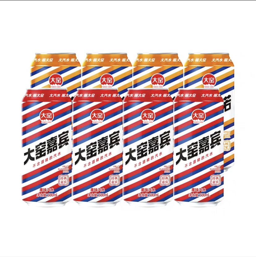 大窑汽水500ml（仅供济南市区）（口味随机发）