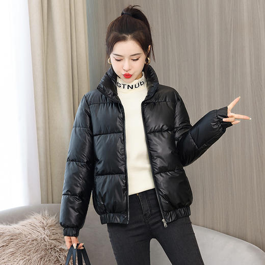 加厚面包服短款棉衣棉服女宽松秋冬季外套棉袄2023年新款mrr12 商品图1