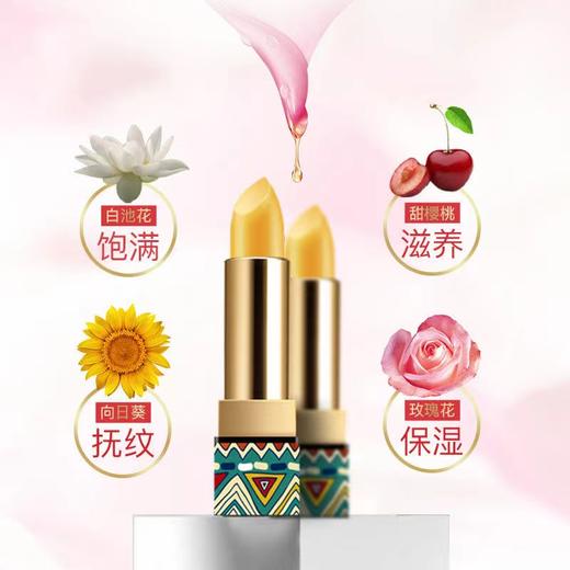 拈花入妆 以花养唇 诗蒂兰古瓷馥芳花蜜润唇膏 滋润保湿/淡化唇纹/死皮（会变色） 商品图7