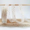 烫金字母纱带8.5CM*20YDS 商品缩略图2