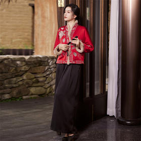 中式复古国风外套短款上衣百搭外套FL-A9049