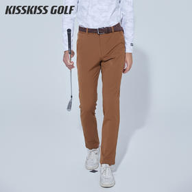 KISSKISS GOLF 男士高尔夫直筒百搭休闲/商务长裤 92298001