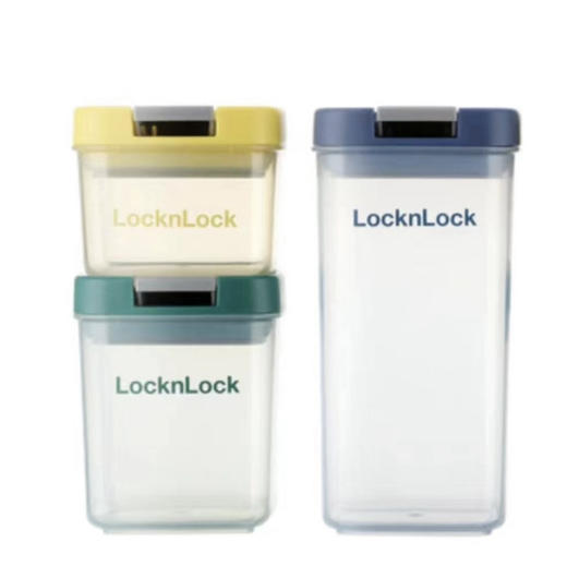 乐扣鲜享密封罐三件套220ml+310ml+650ml 商品图0