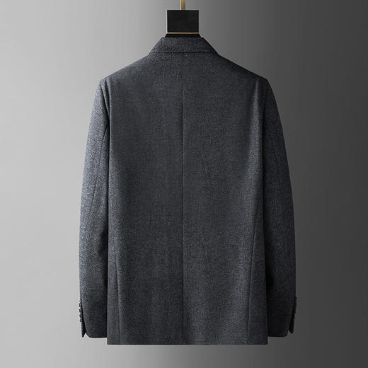 一口价【新款DDA】大依优型品质西服外套商务夹克男宽松加肥加大码上衣胖子正装休闲 商品图3