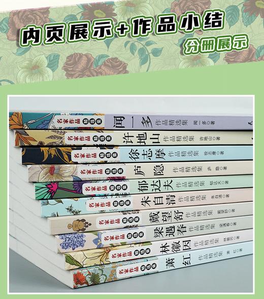 【申怡读书】名家作品精选集全10册 商品图1