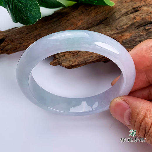 派瑞翡翠 翡翠手镯 糯种 绿色 商品图2