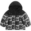 漫画家潮童装儿童羽绒服新款冬季hoho熊卡通印花儿童外套冬装 商品缩略图4