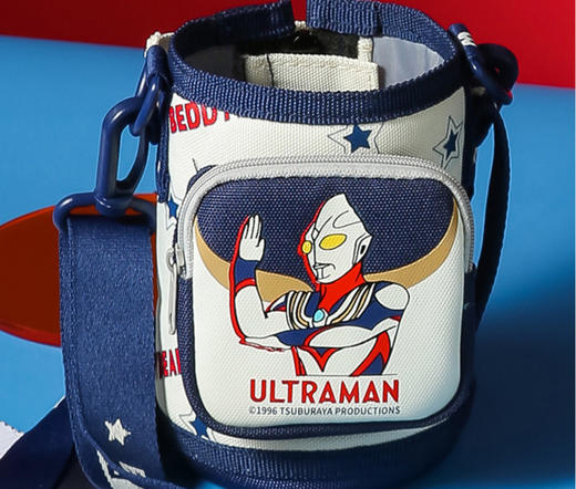 杯具熊联名奥特曼熊抱儿童保温杯吸管水壶小学生宝宝幼儿园水杯 商品图3