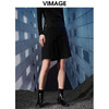 VIMAGE纬漫纪秋冬新款通勤百搭西装显瘦纯色简约短裤女裤V1805414 商品缩略图2