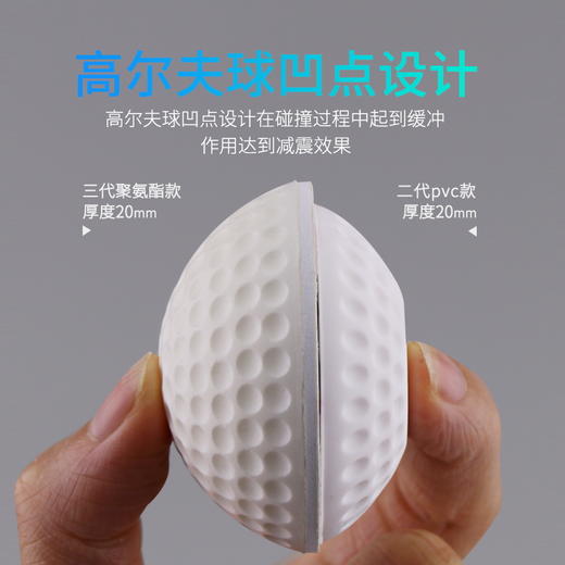 加厚硅胶门碰门吸免打孔硅胶防撞垫    防撞门吸门把手防撞垫把手门挡3.153 商品图1