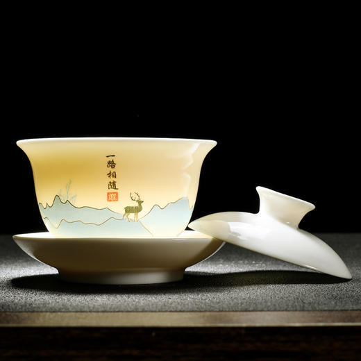 【限时特价】珍瓷窑 一帆风顺 拾光旅行套装 福建德化陶瓷 礼盒装 商品图5