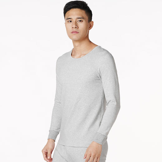 都市丽人都市锋尚轻暖5至15度男士棉质特价套装棉薄套装保暖衣FW2AA4 商品图1