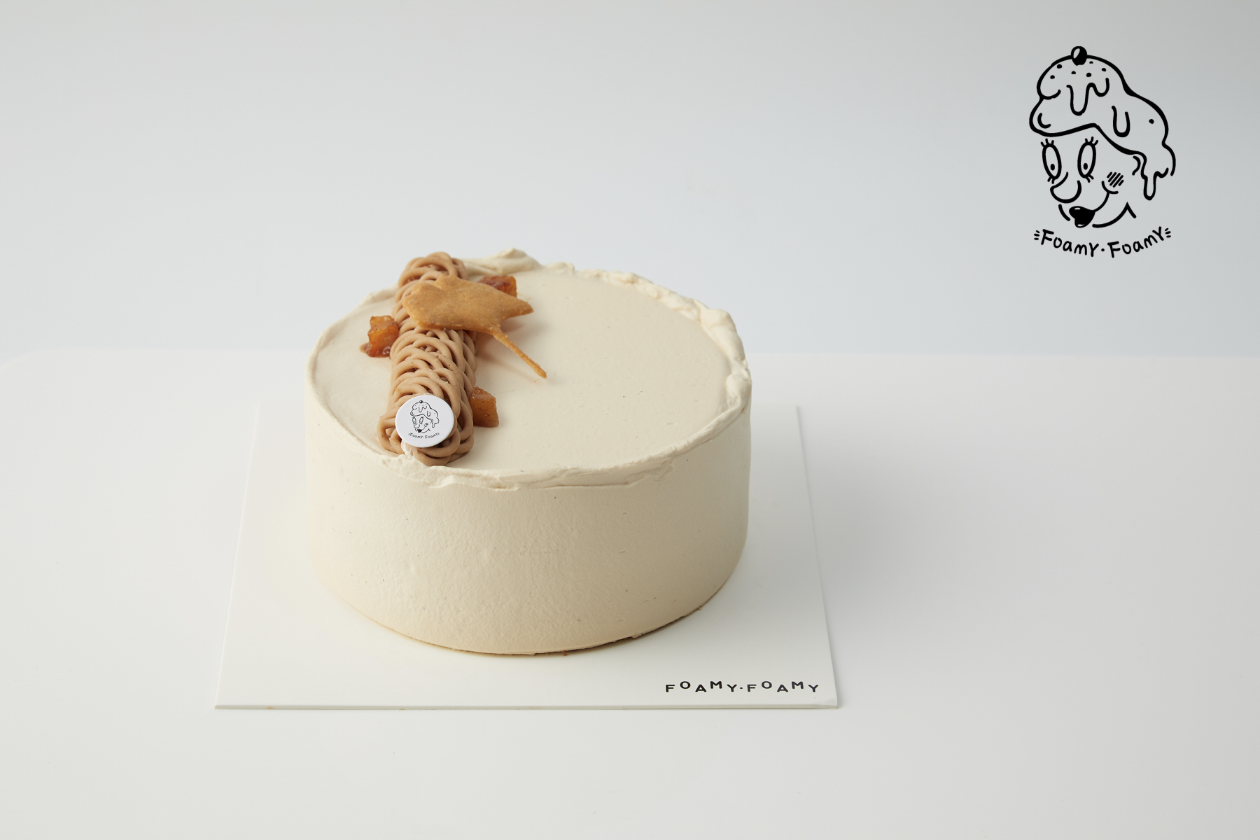 焦糖苹果红茶栗子蛋糕（预订）