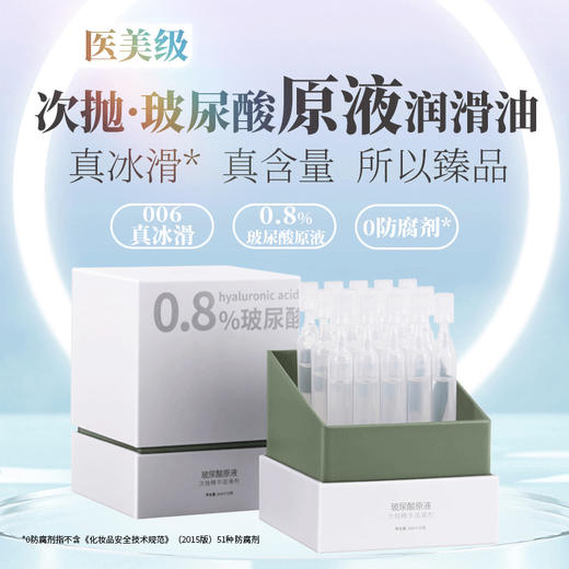 安太医15支装润滑液次抛润滑剂汉方水润玻尿酸原液精华润滑油旅行外出神器方便携带 商品图0
