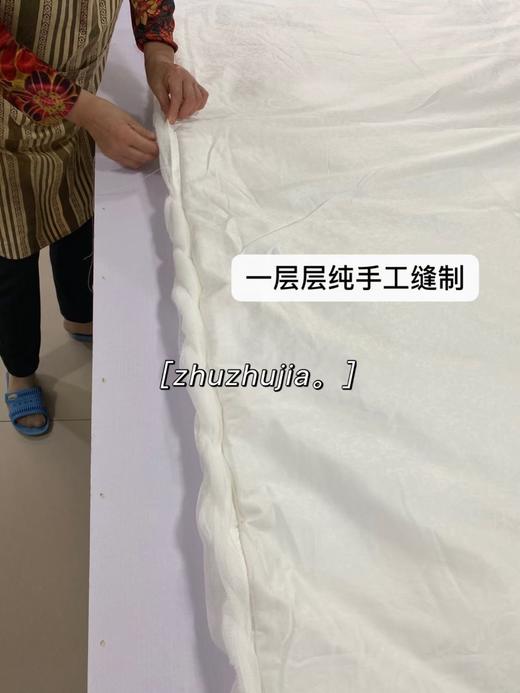 老客户专享！纯手工拉制蚕丝被，赠送纱布套还有高级包装袋！定制产品拍下不退不换，品质有多好姐妹们都懂的！圆圆妈桐乡老家特产！送礼礼物嫁妆 商品图6
