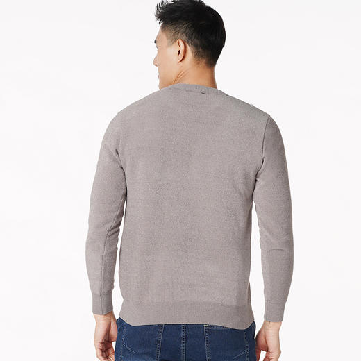 都市丽人都市锋尚超级暖负15度以下男士加厚单件仿毛衫加厚单件上衣保暖衣FW26C1 商品图2