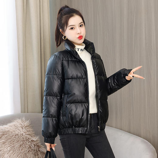 加厚面包服短款棉衣棉服女宽松秋冬季外套棉袄2023年新款mrr12 商品图2