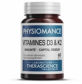 德诺海科THERASCIENCE D3&K2 维生素胶囊