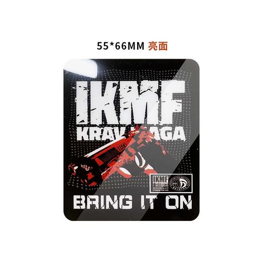 IKMF马伽术原创战术3M贴卡亮面磨砂 商品图5