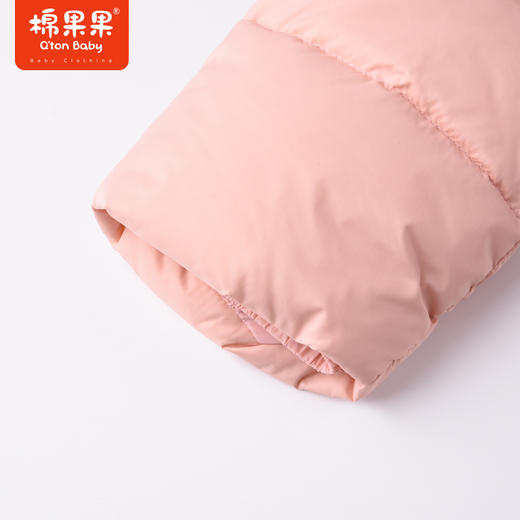 商场同款棉果果冬季女童保暖甜美可爱不臃肿连帽收腰长款羽绒服M422102922633 商品图3