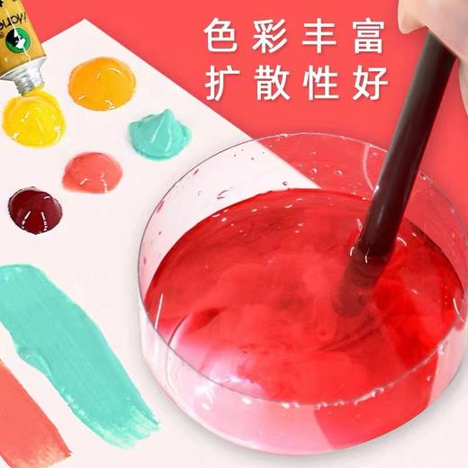 马利牌中国画颜料水墨山水画颜料画材12色24色36色5ml学生成人玛丽入门书法专业优选1盒 商品图4