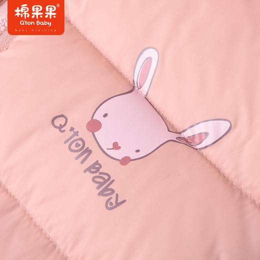 商场同款棉果果冬季女童保暖甜美可爱不臃肿连帽收腰长款羽绒服M422102922633 商品图8