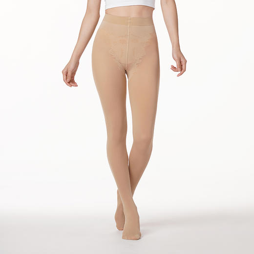 都市丽人基础系列轻暖5至15度薄连裤袜天鹅绒薄裤袜打底裤LG23C3 商品图1