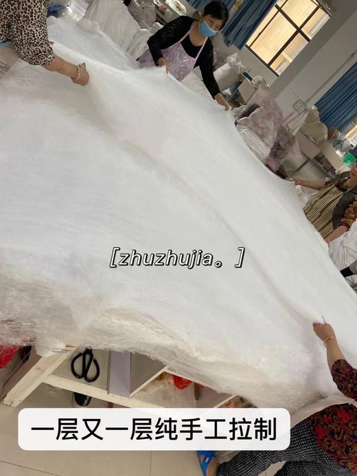 老客户专享！纯手工拉制蚕丝被，赠送纱布套还有高级包装袋！定制产品拍下不退不换，品质有多好姐妹们都懂的！圆圆妈桐乡老家特产！送礼礼物嫁妆 商品图11