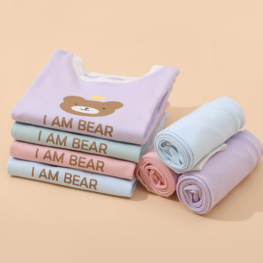 【清仓捡漏】【110-150】女童冬款保暖秋衣秋裤套装俞兆林 商品图2