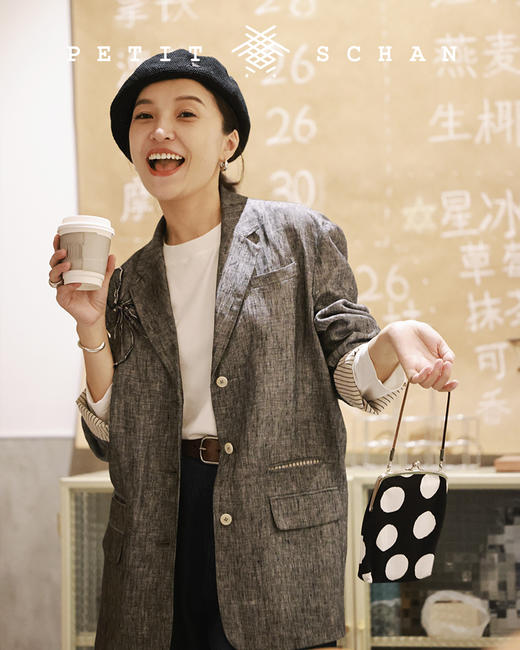 【经典款】PETIT SCHAN小闪 CLO#125 Basic Schan 基础闪 长绒棉基础款圆领长袖T恤 商品图9