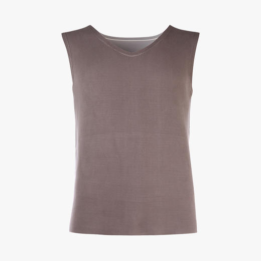 都市丽人都市锋尚舒暖负5度至5度男士保暖背心阳离子山羊绒贴片中背心保暖衣FW24B2 商品图5